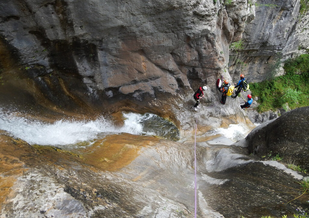 Canyon Bassender (Sierra de Guara, Espagne)