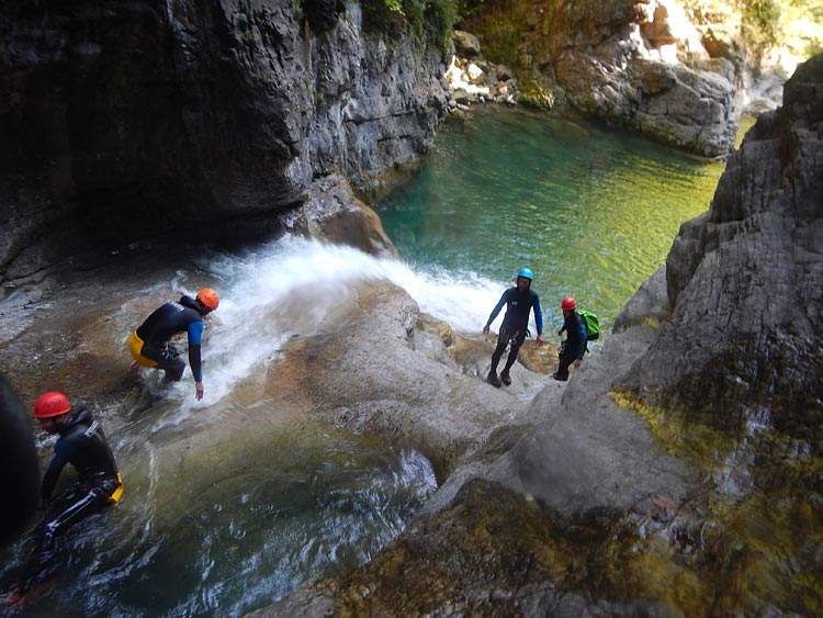 Canyoning au Mont Perdu